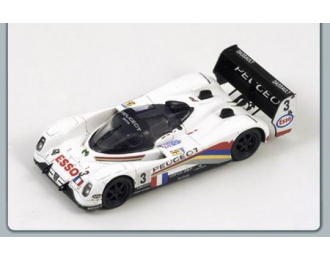 PEUGEOT 905 №3 Winner Le Mans (E.Helary - C.Bouchut - G.Brabham) 1993, white