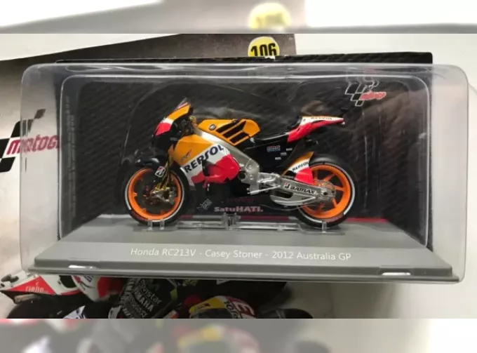 Casey Stoner 2012 - HONDA RC213V из серии Porte-Revue Moto GP