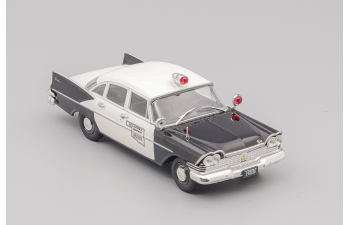 PLYMOUTH Savoy Oklahoma Highway Patrol, Полицейские Машины Мира 21, black / white