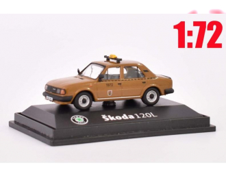 SKODA 120L Taxi Hnědá