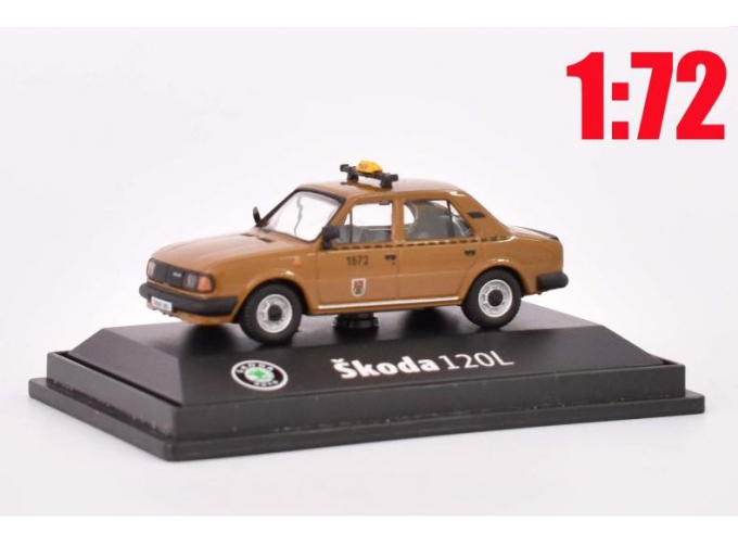 SKODA 120L Taxi Hnědá