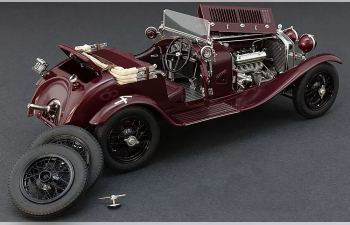 ALFA ROMEO 6C 1750 GS Mille Miglia #84 Nuvolari (1930), dsrk red