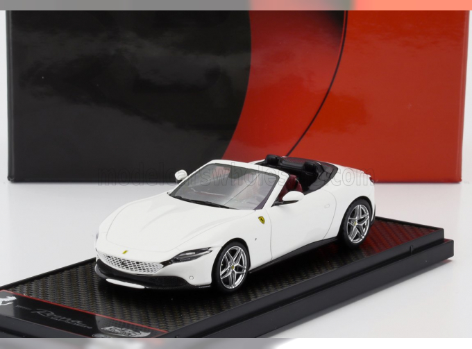 FERRARI Roma Spider Open (2020), Bianco Cervino - White