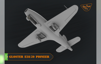 Сборная модель Самолёт Gloster E28/39 Pioneer. Starter ki