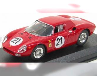 FERRARI 250 Lm №21 24h Le Mans (1965) Rindt - Gregory, Red
