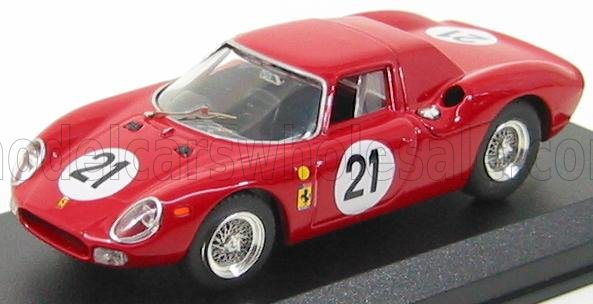 FERRARI 250 Lm #21 24h Le Mans (1965) Rindt - Gregory, Red