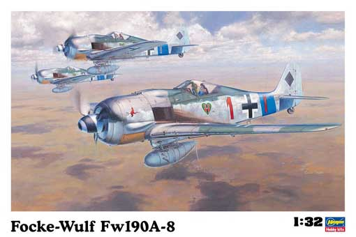 Сборная модель Самолет Focke-wulf FW-190A-8