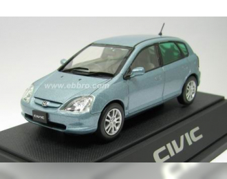 HONDA Civic CX Euro 5-dr (2001), metallic green