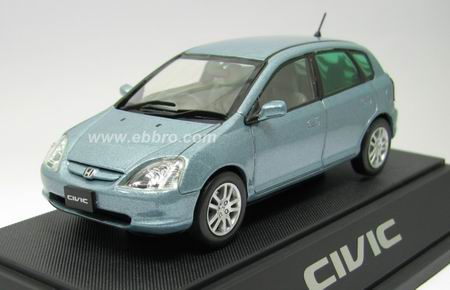 HONDA Civic CX Euro 5-dr (2001), metallic green