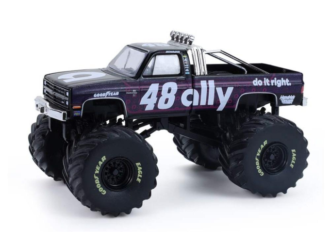 CHEVROLET Silverado Monster Truck #48 Ally *Kings of Crunch-Hendrick Motorsports* (1984)