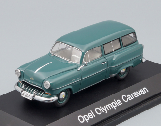 OPEL Olympia Caravan (1953), green