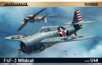 Сборная модель истребитель F4F-3 Wildcat