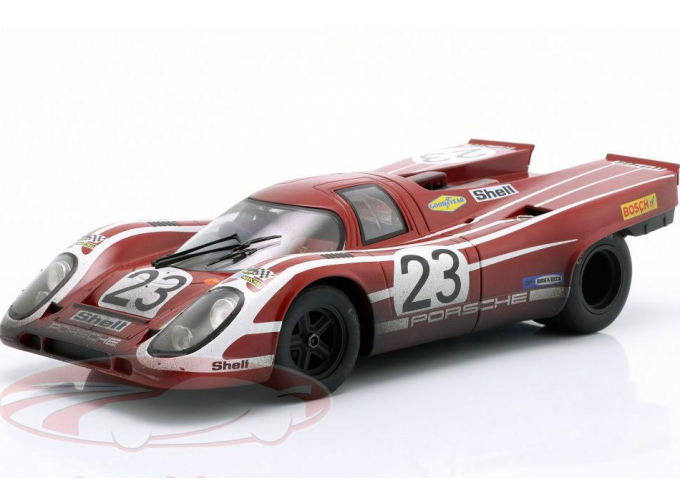 PORSCHE 917K "Dirty Version" №23 Winner 24h LeMans Richard Attwood, Hans Herrmann (1970)