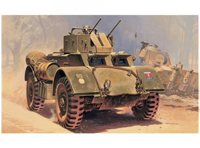 Сборная модель Бронеавтомобиль STAGHOUND AA