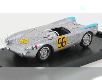 PORSCHE 550rs N56 Carrera Panamericana Mexico (1954) Jaroslav Juan, Silver