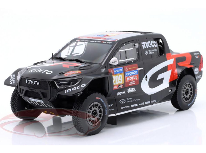 TOYOTA GR DKR Hilux Evo T1U (GR) #209 7th Rallye Dakar Giniel de Villiers, Dennis Murphy (2024)
