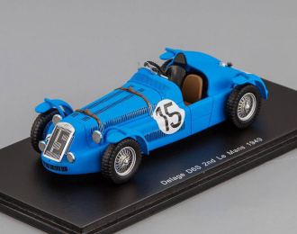 Delage D6 S #15, 2nd Le Mans 1949 H. Louveau - J. Jover