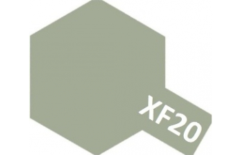 Краска акриловая средне-серый матовый XF-20 Medium Grey, 10мл.