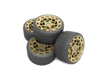 Набор дисков Radi8 R8CM9 19 дюймов (с покрышками)