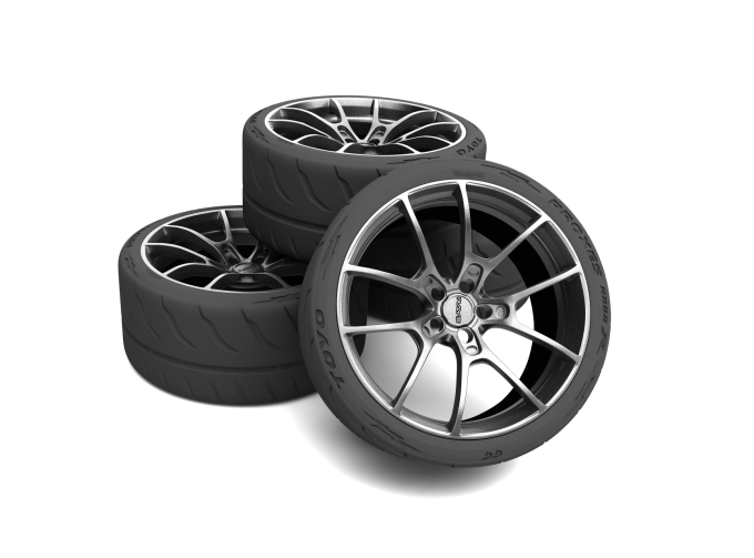 Набор дисков Rays G025 19 дюймов (с покрышками)