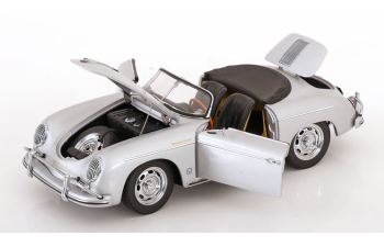 PORSCHE 356A Speedster (1958), silver
