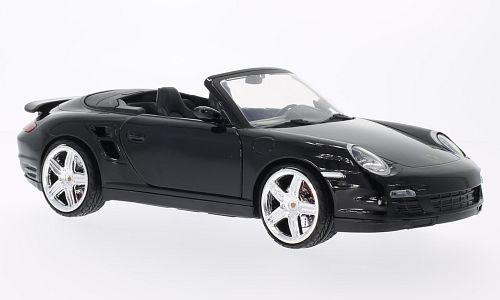 PORSCHE 911 (997) Turbo Cabriolet, black