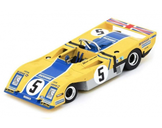 DUCKHAMS Lm72 3.0l V8 Team Duckhams Oil Motor Racing №5 24h Le Mans (1973) Alain De Cadenet - Chris Craft, Yellow Blue