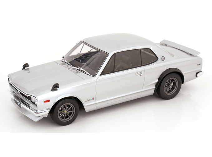 NISSAN Skyline 2000 GT-R (KPGC10) (1971), silver