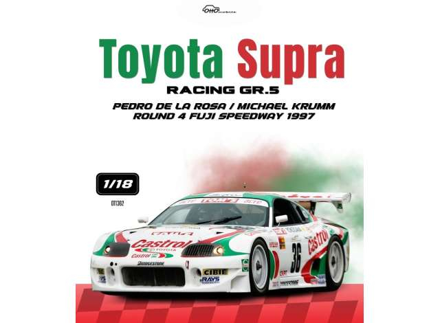 Toyota Supra Racing GR White Pedro De La Rosa/Michael Krumm Round 4 Fuji Speedway *Resin series*, various 1997