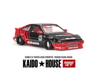 TOYOTA AE86 Sprinter Trueno *Kaido Advan*(1983), red/black 