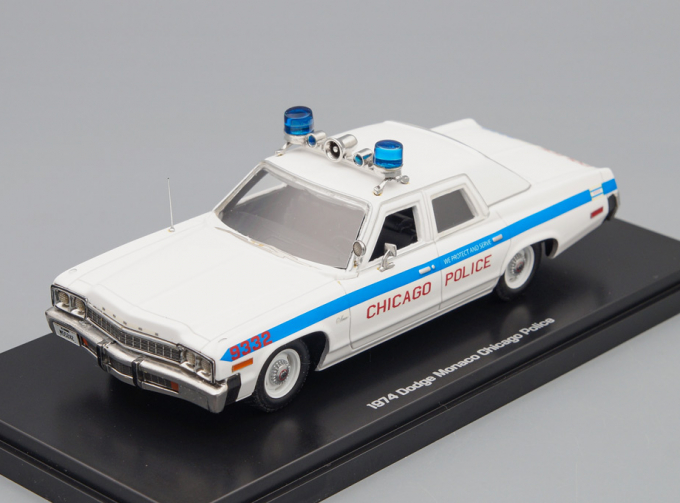 DODGE Monaco 1974 Chicago Police, white