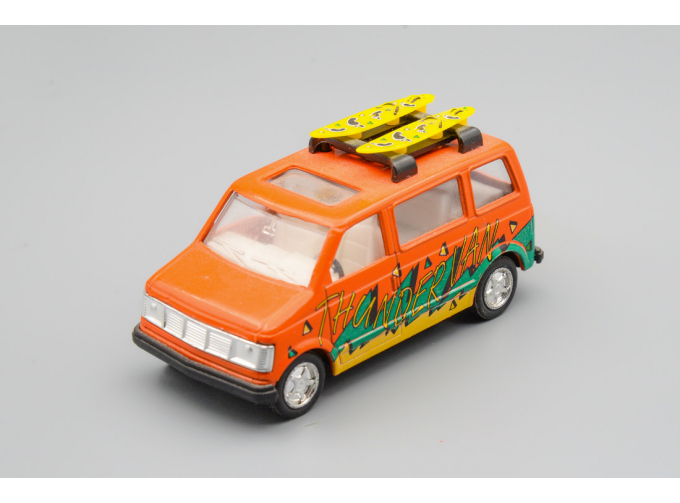 GMC Safari Thunder Van, Orange