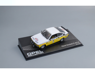 OPEL Kadett C GT/E Yellow/white Rallye Monte-Carlo №7