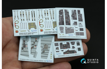 3D Декаль интерьера кабины F-4E 2020 Terminator (MENG)