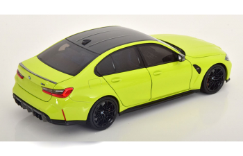 BMW M3 (2020), yellow-green black