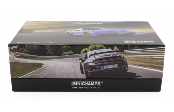 PORSCHE 911 (992) GT3 (2021), blue / black