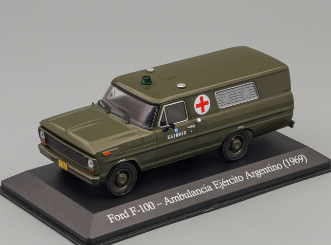 FORD F-100 Ambulancia Ejercito Argentino 1969, olive green