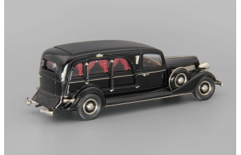 Miller-Buick Art Model Funeral Coach, black
