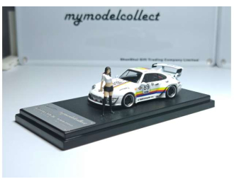 PORSCHE RWB 993 with High Wing #89 *Apple* with figure, various