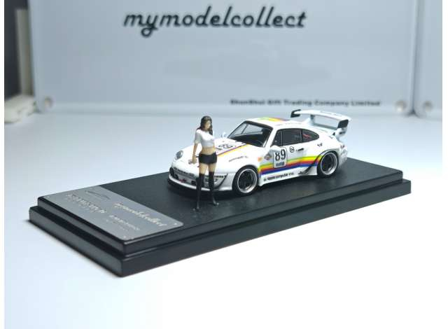 PORSCHE RWB 993 with High Wing #89 *Apple* with figure, various