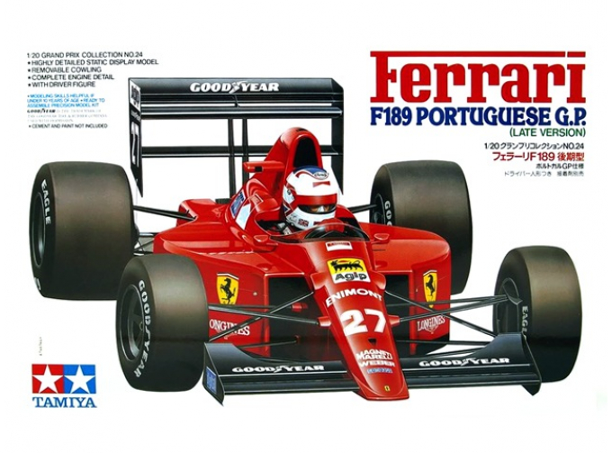 Сборная модель Formula 1 (Grand Prix Collection) Ferrari F189 Potuguese