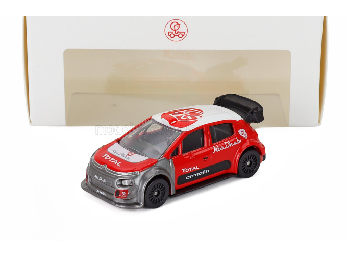 CITROEN C3 Wrc Abu Dhabi Rally Season (2017), Red White