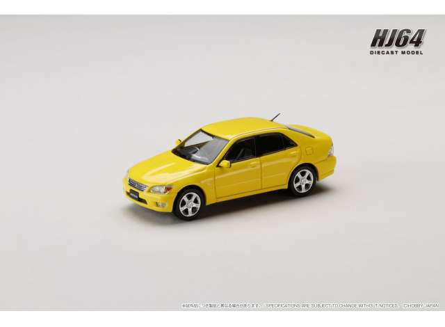 Toyota Altezza RS200 (E10), super bright yellow 1998