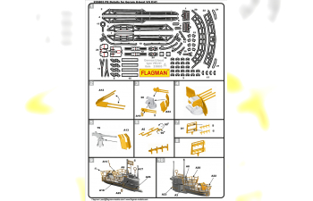 Сборная модель Германская подлодка типа VIIC/41 PROFI SET