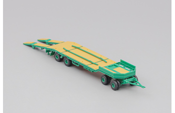 MERCEDES-BENZ Unimog Euro I mit Tieflader 4a, green