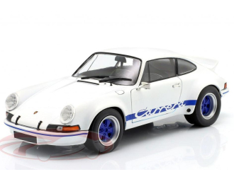 Porsche 911 Carrera RSR (1973), white / blue