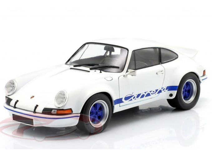 Porsche 911 Carrera RSR (1973), white / blue
