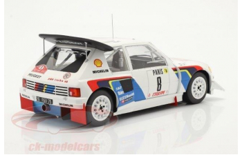 PEUGEOT 205 T16 Evo 2 #8 B.Saby/Fauchille Rally Monte Carlo 1986