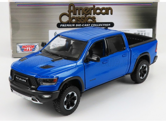 DODGE Ram 1500 Double Cab Pick-up (2019), blue