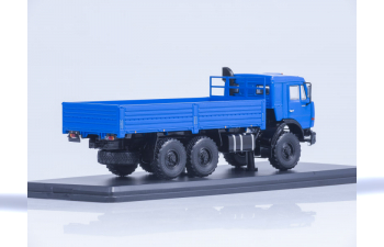 Камский грузовик 43118 6х6 бортовой, синий